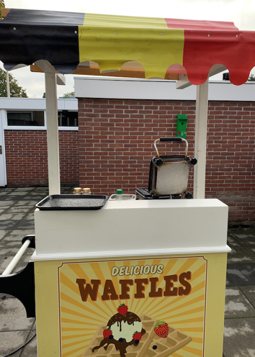 Wafelkraam huren in regio Leeuwarden