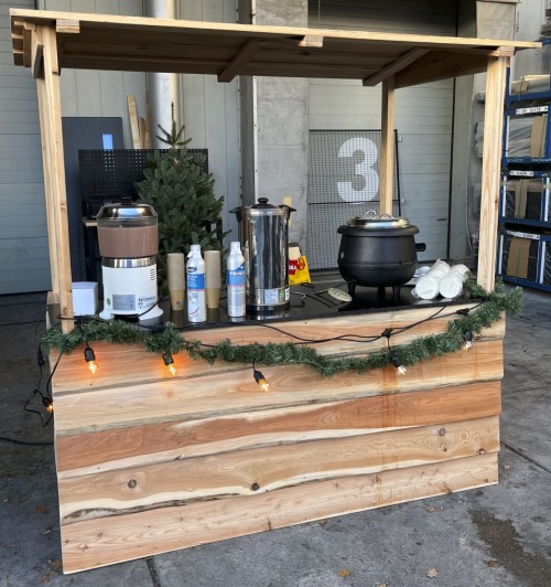 Chocolademelkkraam huren in regio Leeuwarden